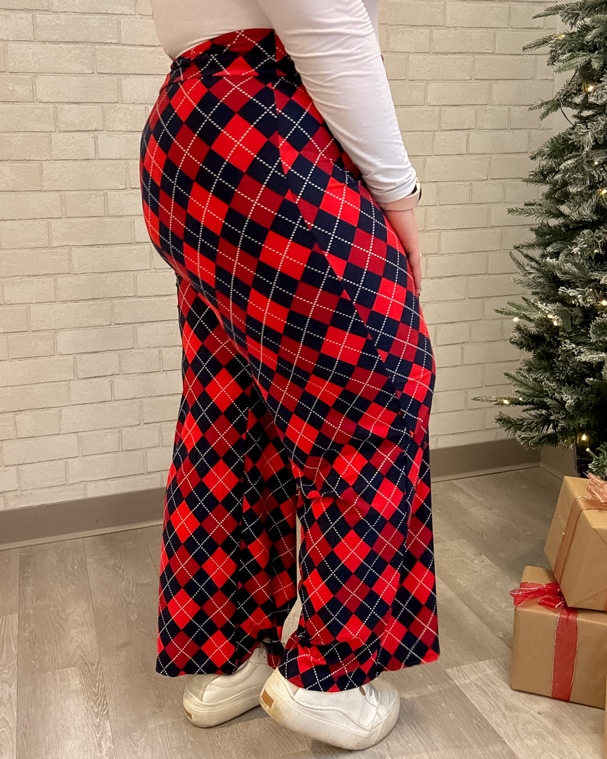 Buttery Soft Pajama Pants | Argyle Plaid