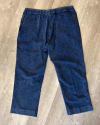 Cotton Slim Pocket Pants | Denim Blue