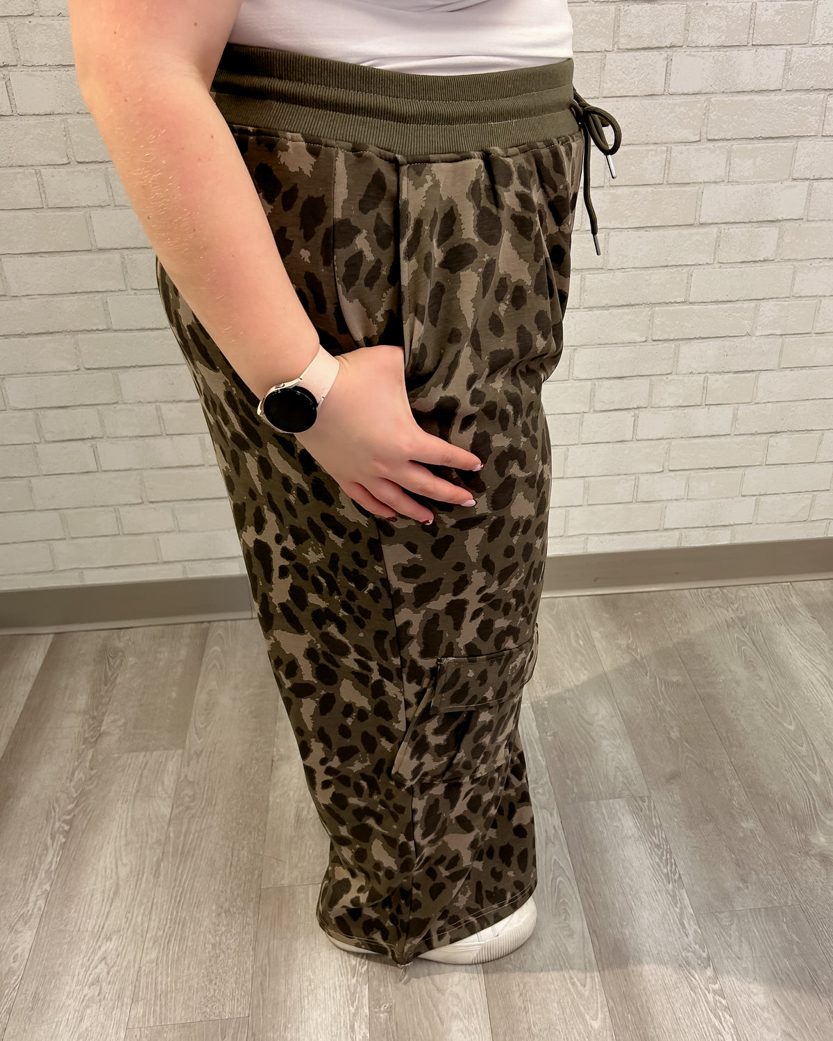 Abstract Animal Print Sweatpants