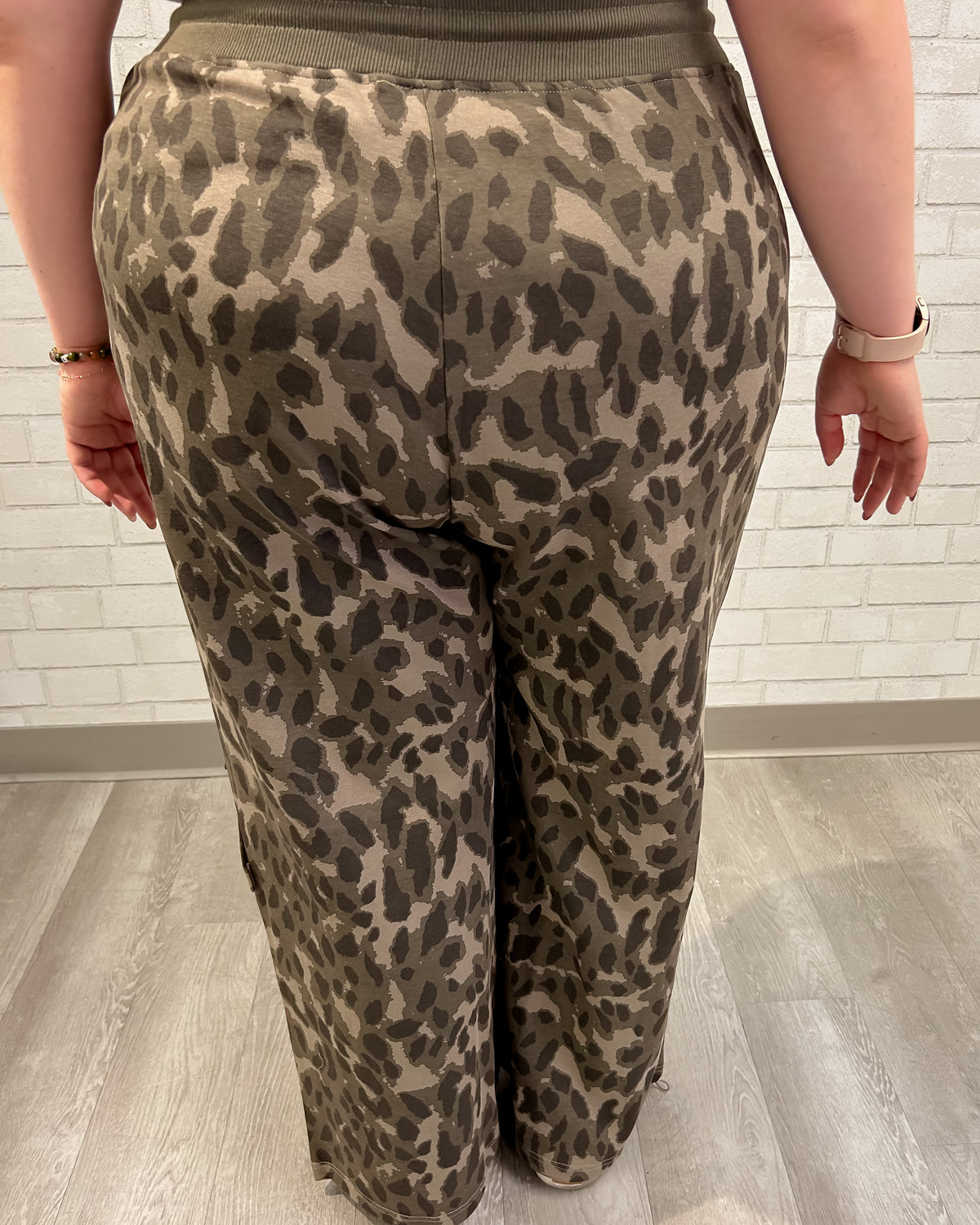 Abstract Animal Print Sweatpants