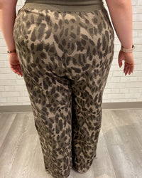 Abstract Animal Print Sweatpants