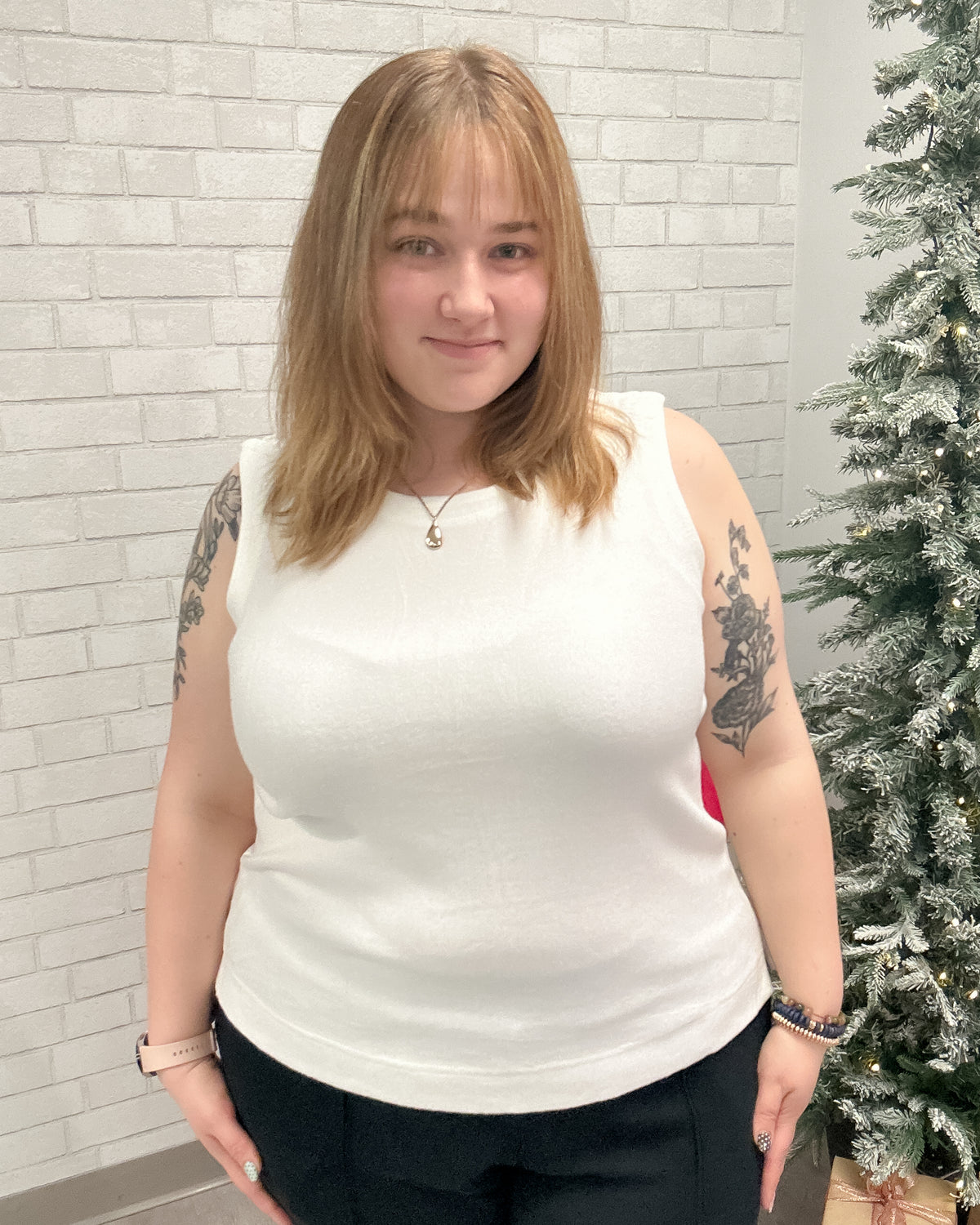 Comfort Luxe Cozy Tank | Ivory