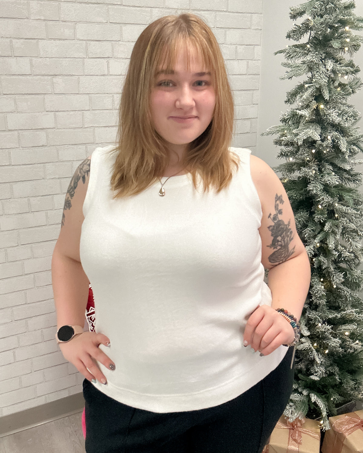 Comfort Luxe Cozy Tank | Ivory