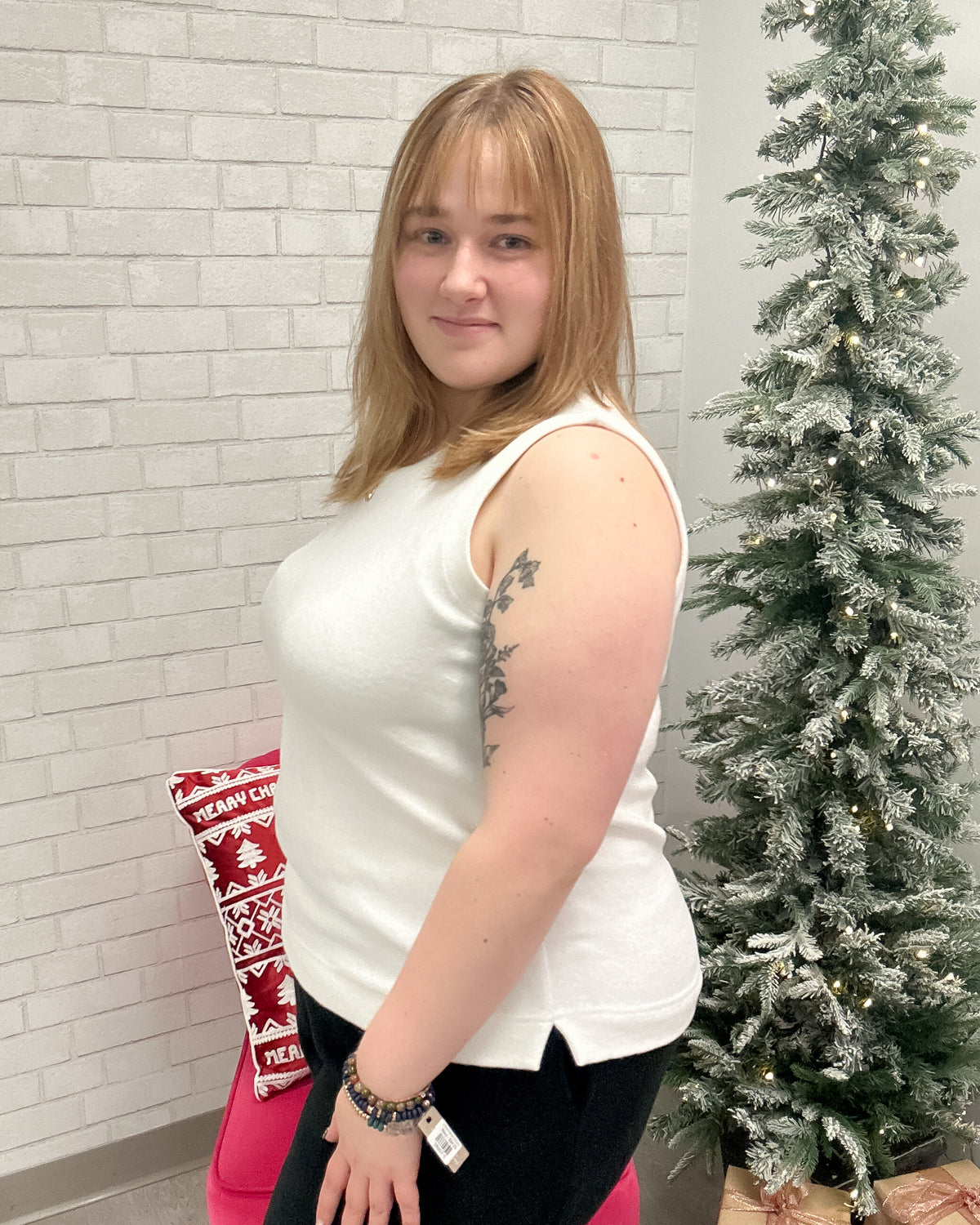 Comfort Luxe Cozy Tank | Ivory