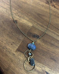 Blue Labradorite Necklace
