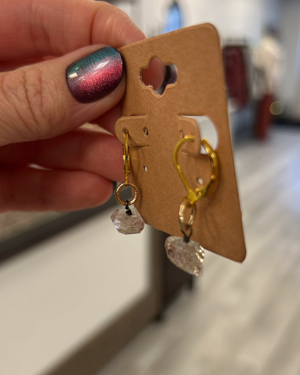 Crystal Drop Earrings