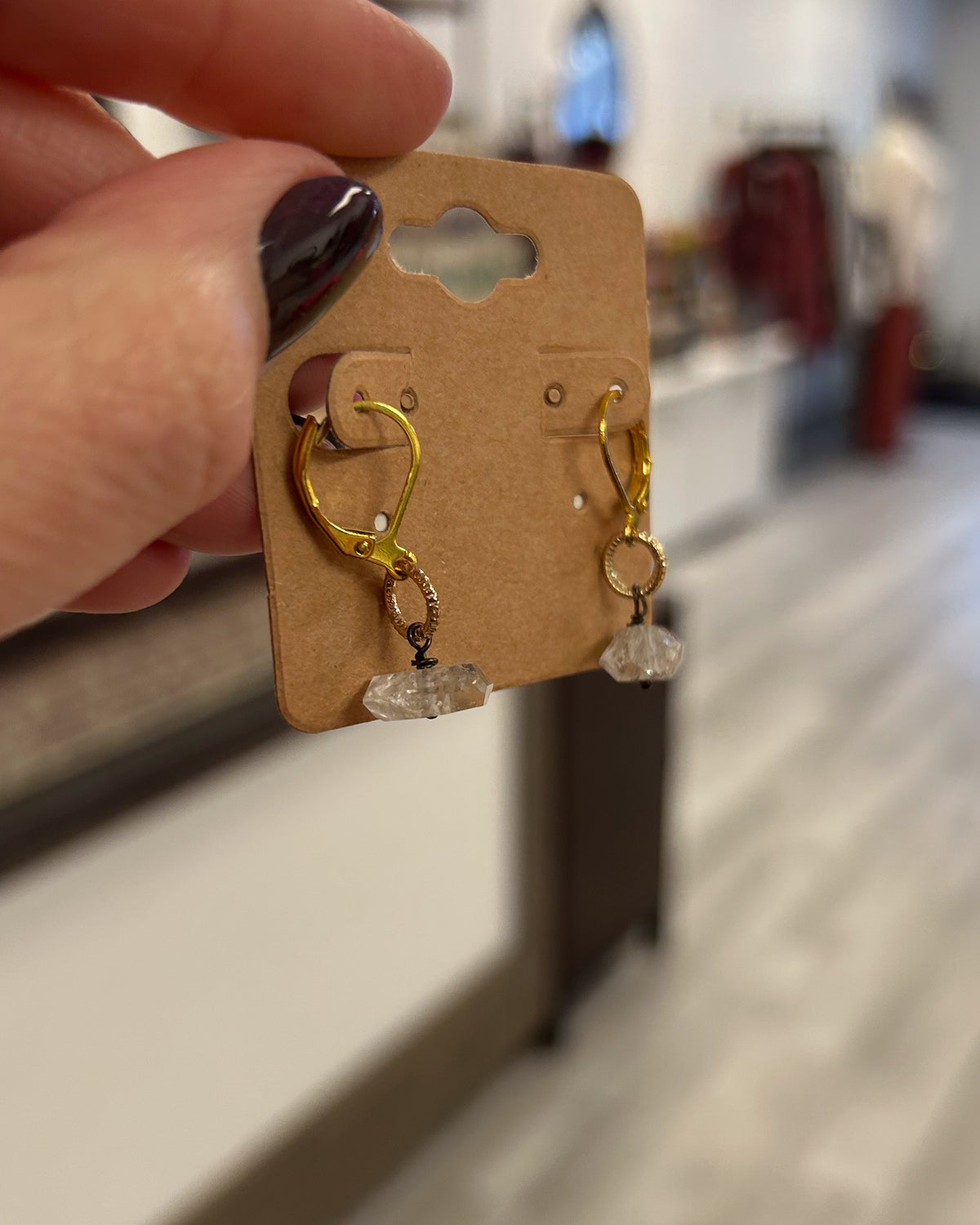 Crystal Drop Earrings