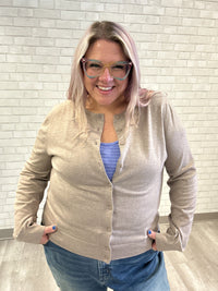 Everyday Cardigan | Taupe