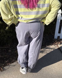 Cotton Balloon Pants | Denim Blue