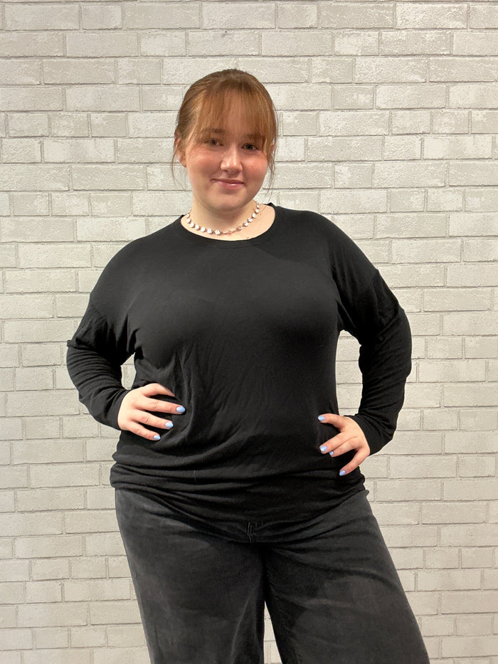 Black Long Sleeve Tee - Athleta