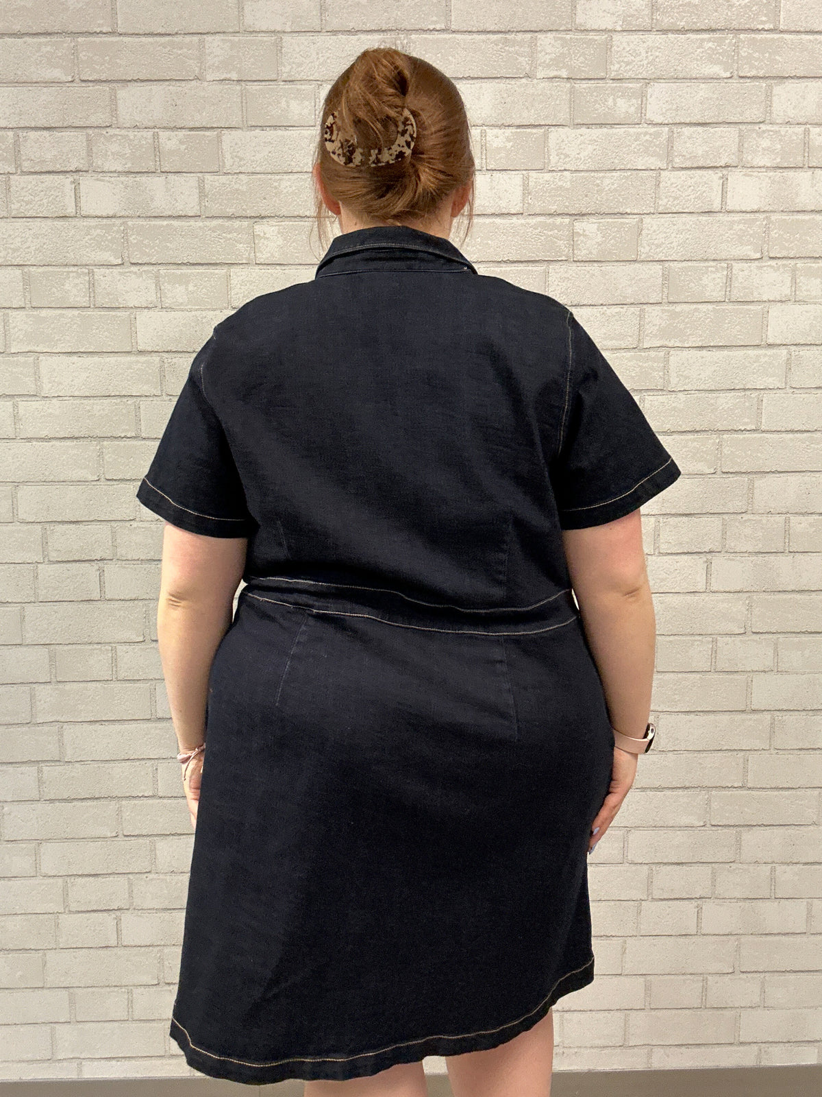 Dark Wash Denim Dress - Liz Claiborne