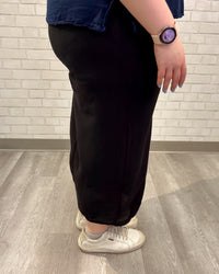 Savannah Cotton Gauze Pants | Black