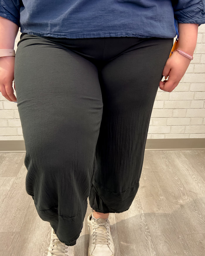 Tacoma Cotton Gauze Pants | Coal