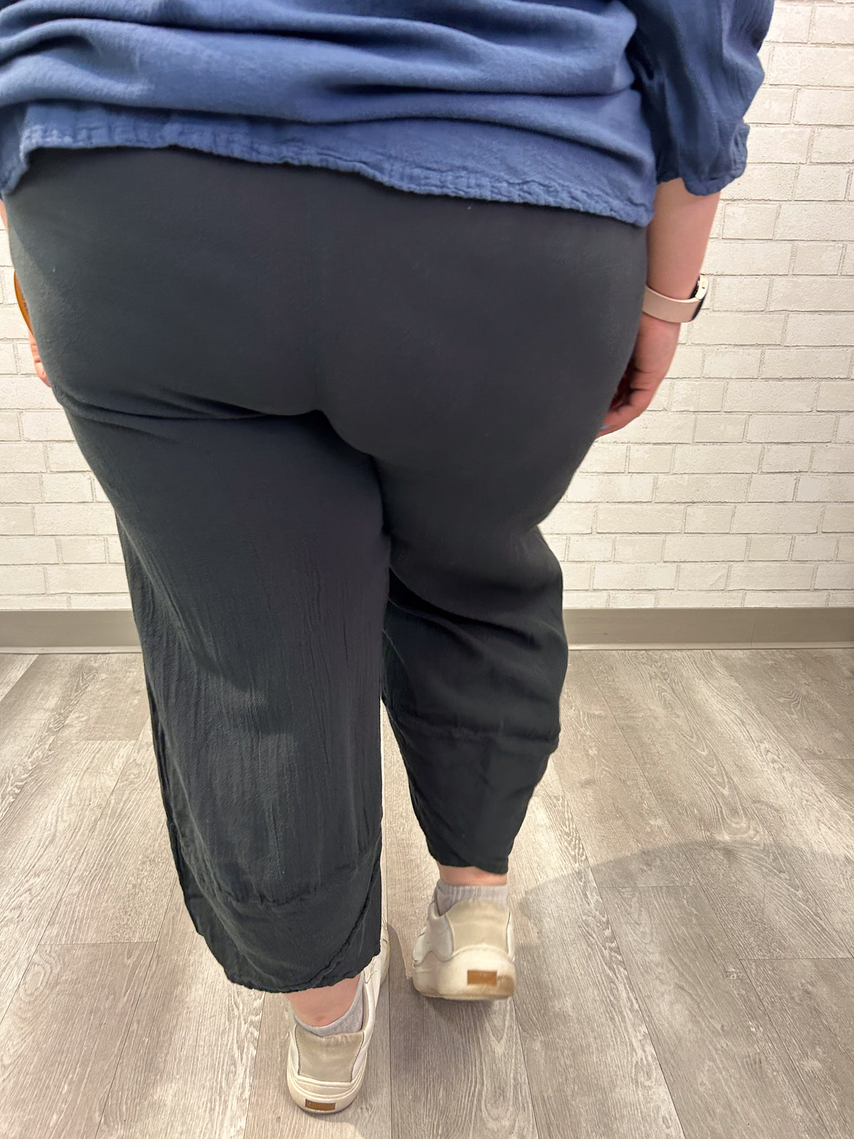 Tacoma Cotton Gauze Pants | Coal