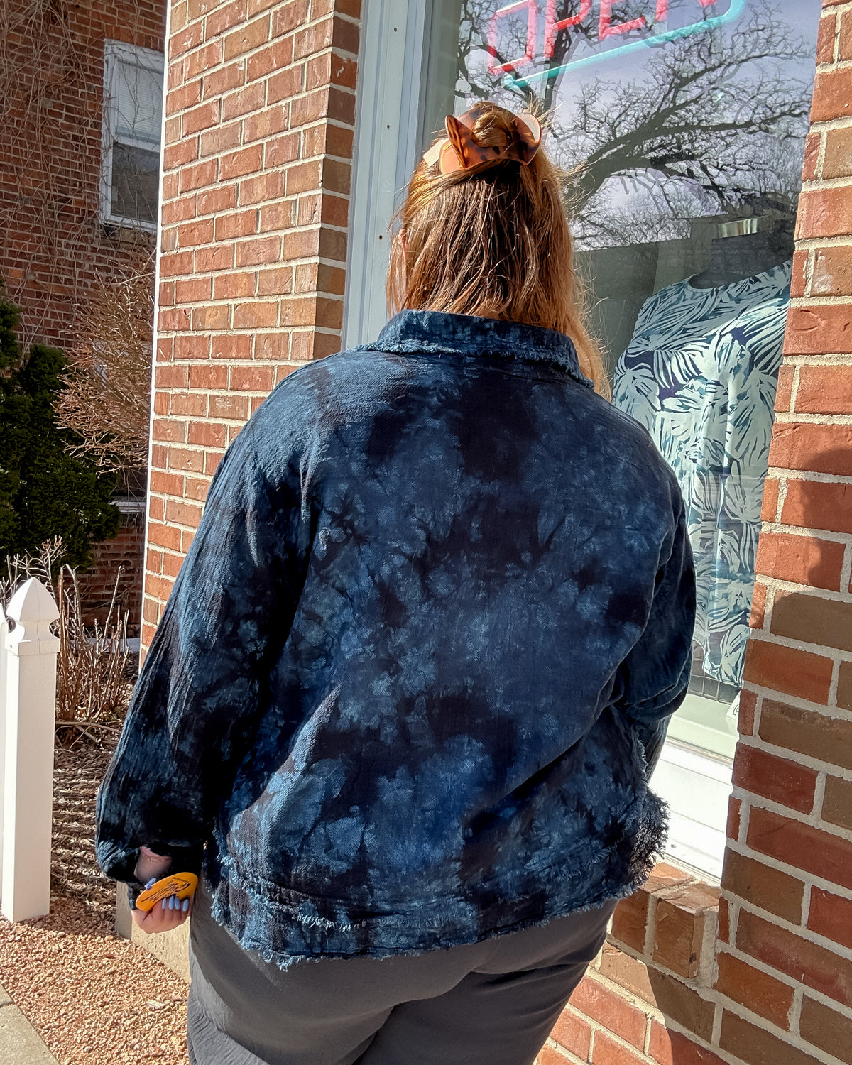 Urban Gauze Button Up | Sapphire