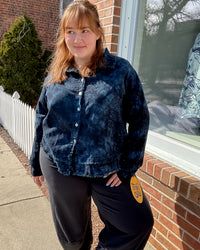 Urban Gauze Button Up | Sapphire