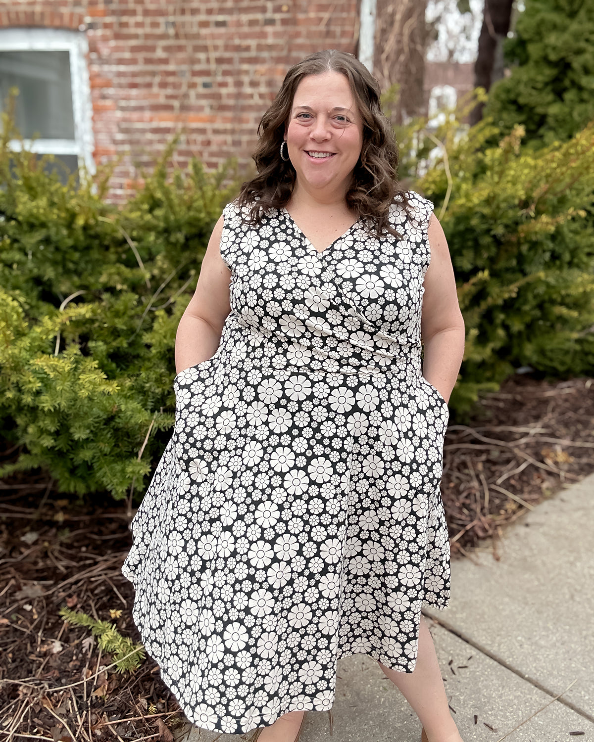 Sigrid Dress | Flower Power Print
