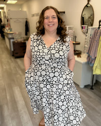 Sigrid Dress | Flower Power Print