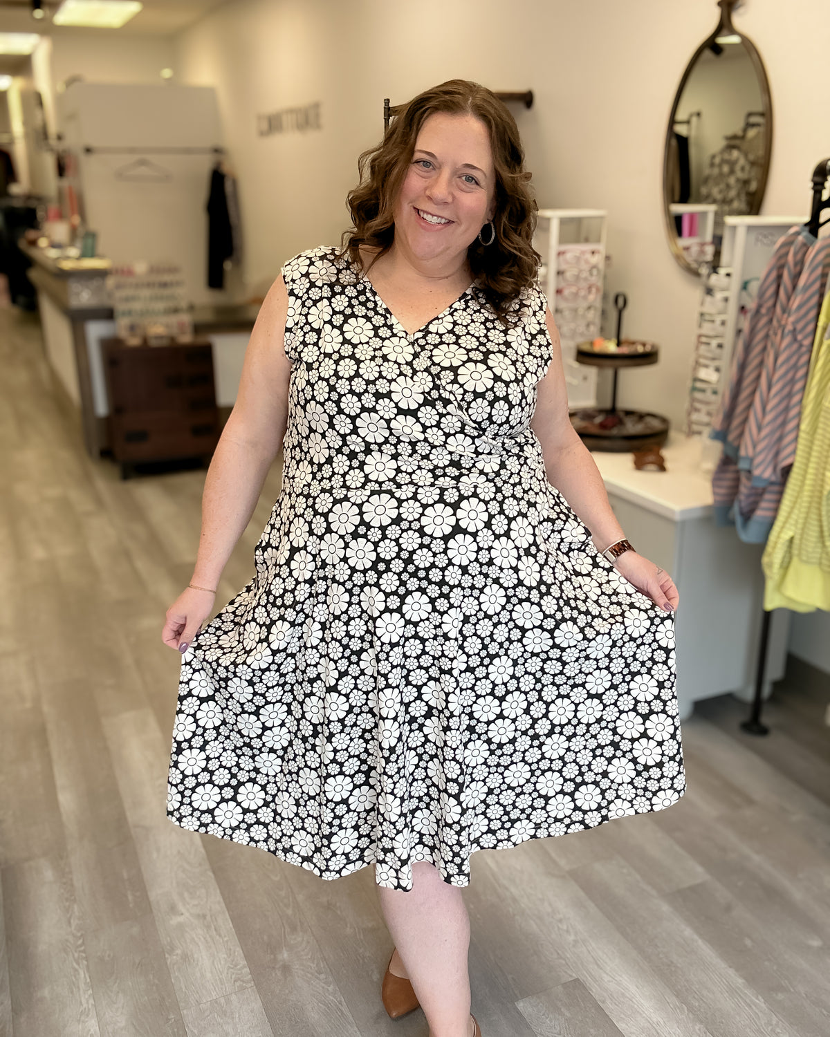 Sigrid Dress | Flower Power Print