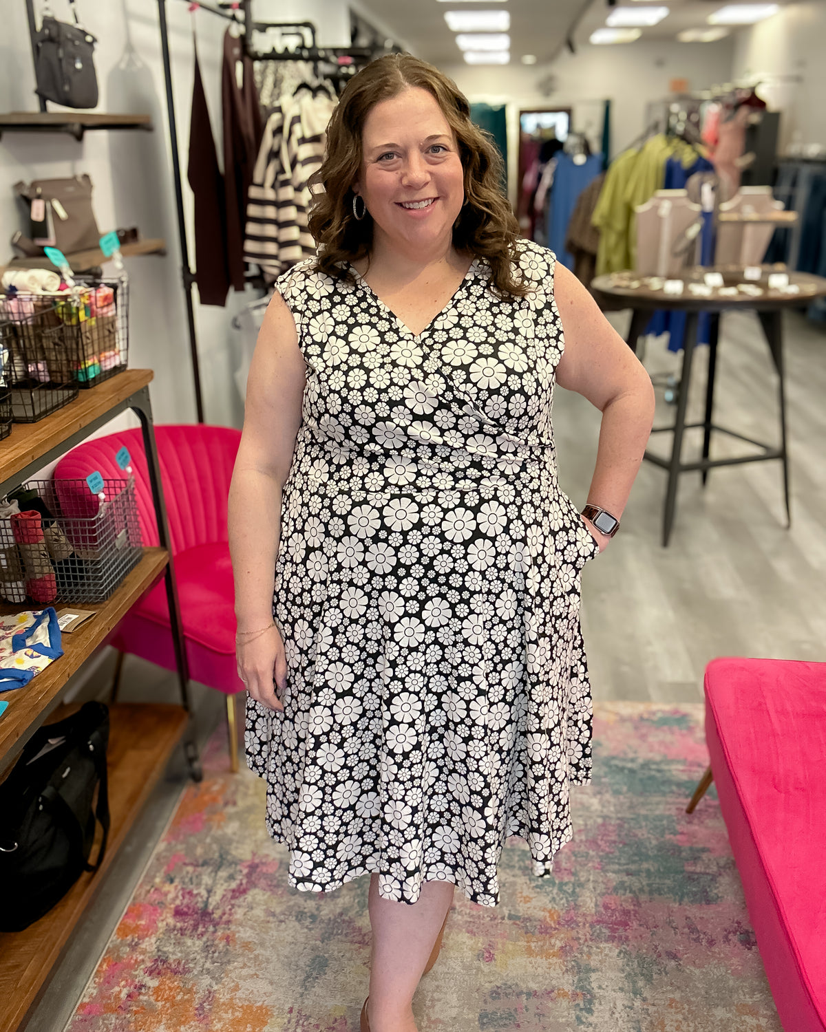 Sigrid Dress | Flower Power Print