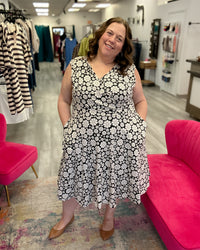 Sigrid Dress | Flower Power Print