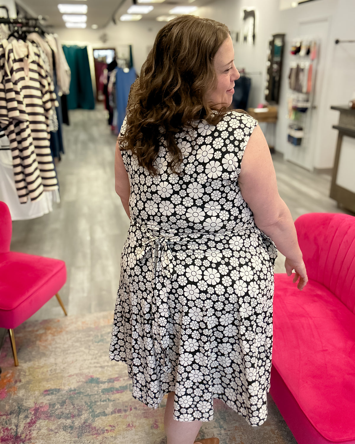 Sigrid Dress | Flower Power Print