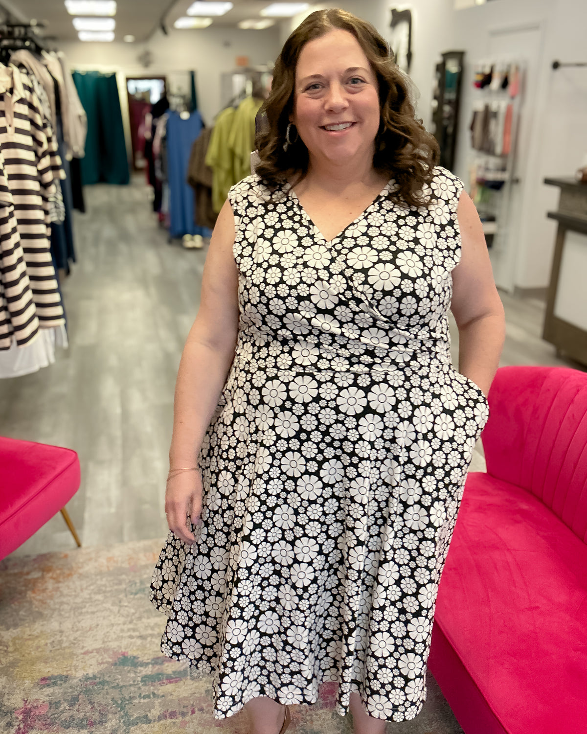 Sigrid Dress | Flower Power Print