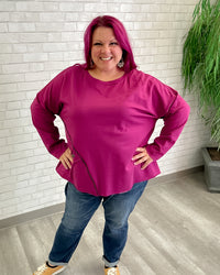 Brie Top | Fuchsia