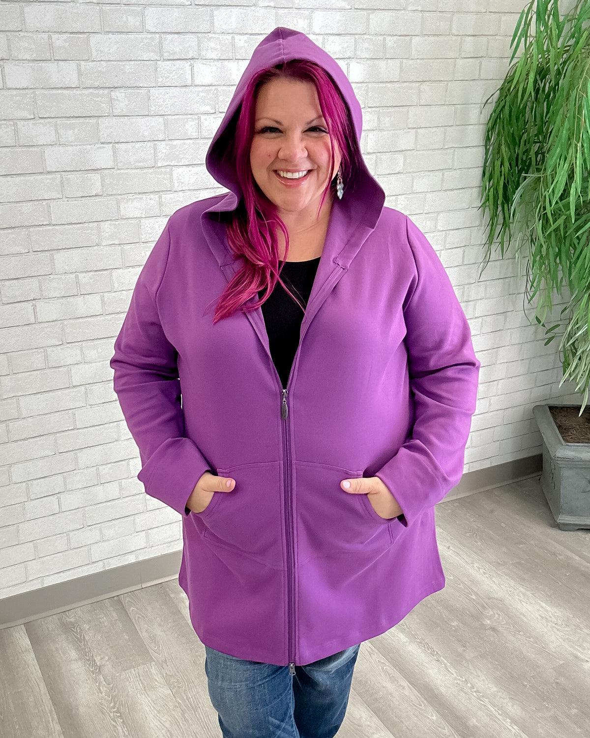 Cortes Jacket | Fuchsia