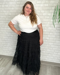 Tulle Skirt | Black