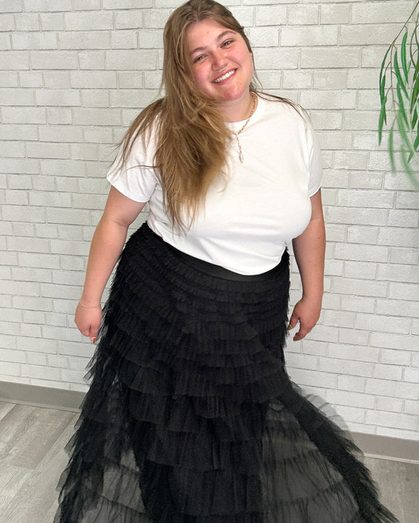 Tulle Skirt | Black