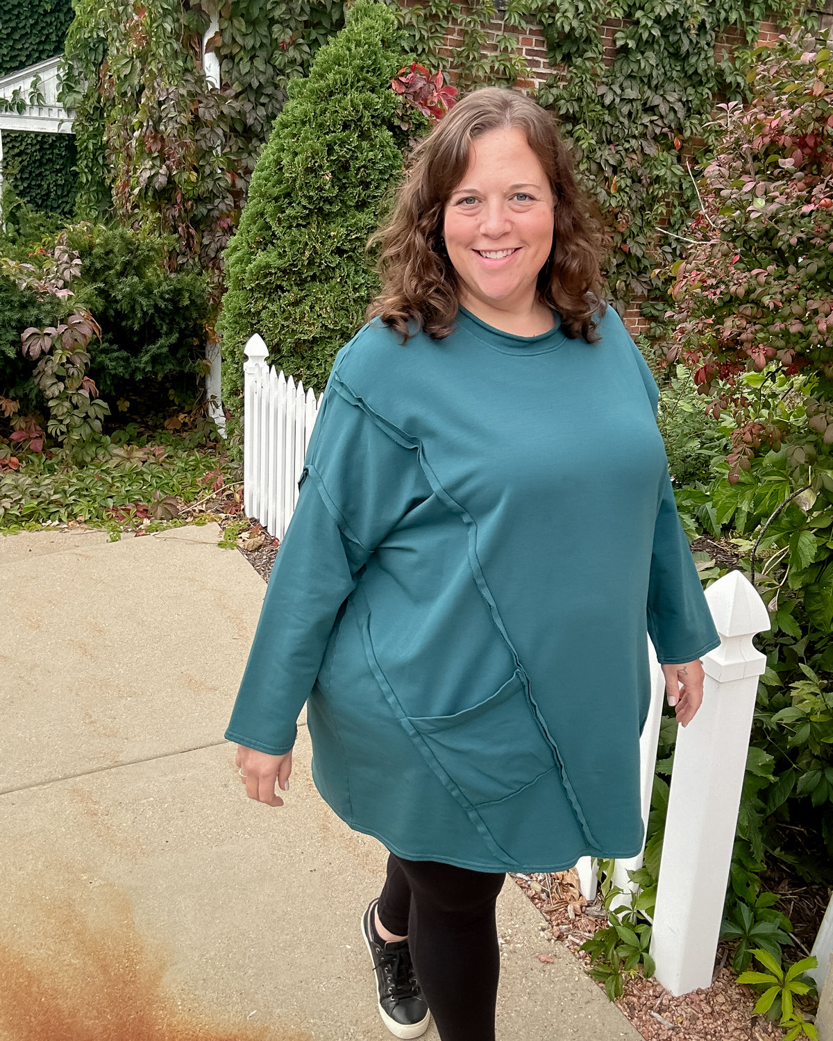 Long Tunic | Teal