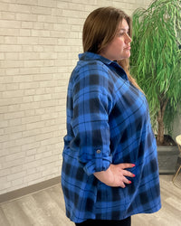 Celine Tunic | Neptune Plaid