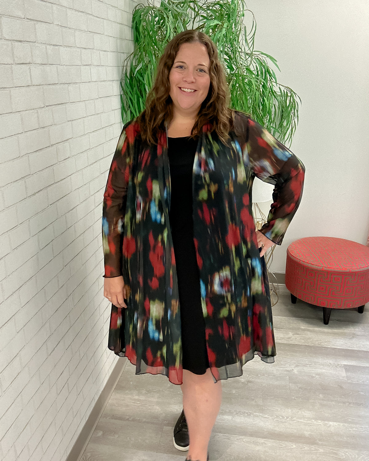 Molly Cardigan in Tie Dye