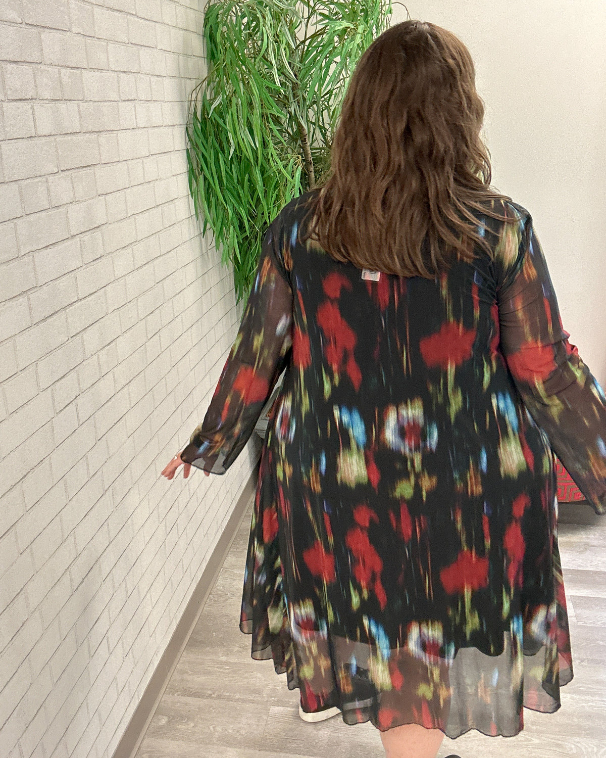 Molly Cardigan in Tie Dye
