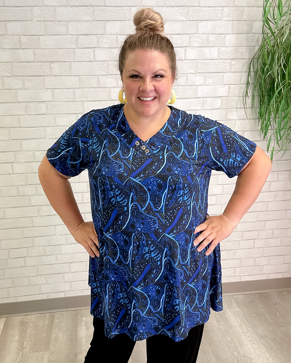 Vana Bamboo Tunic in Ancient Dot
