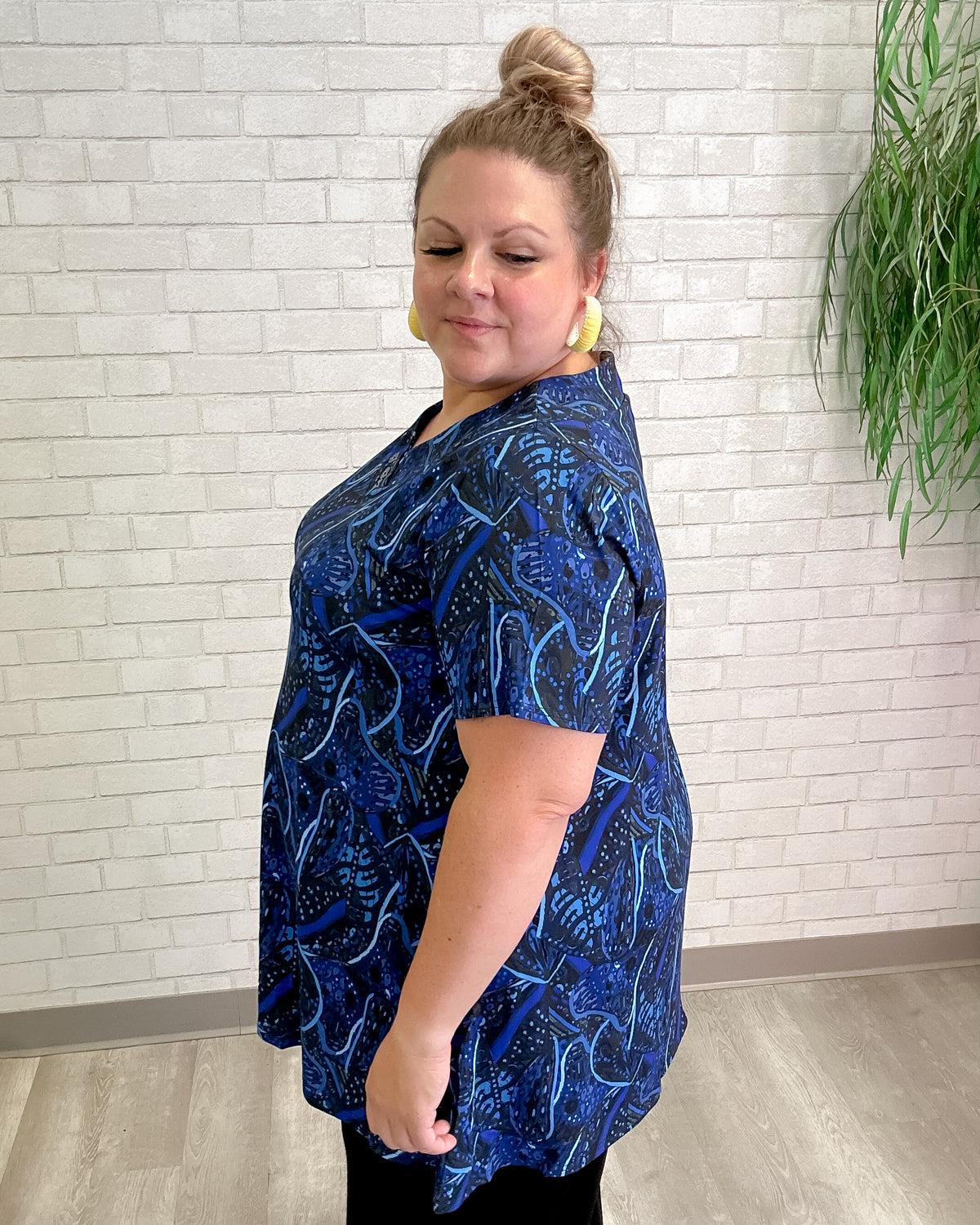 Vana Bamboo Tunic in Ancient Dot