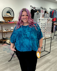 Kozzy Top | Washed Peacock