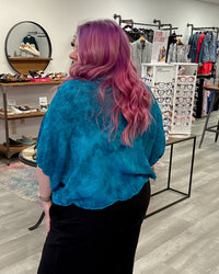Kozzy Top | Washed Peacock