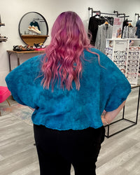Kozzy Top | Washed Peacock