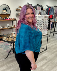 Kozzy Top | Washed Peacock