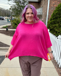 Name-It-Jane Top | Fuchsia