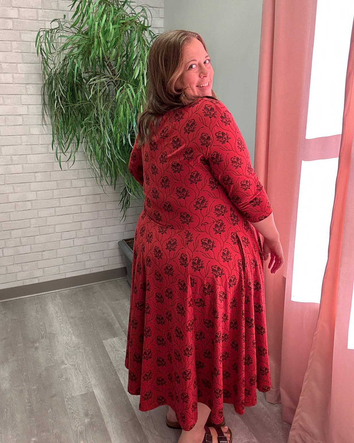 Amsterdam Print Ava Dress