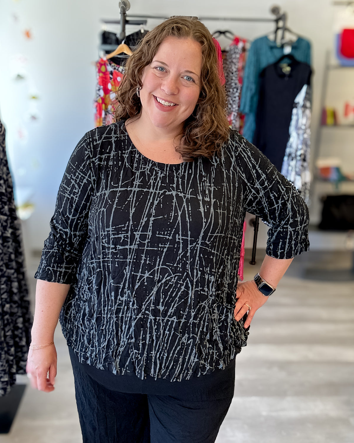 Gizel Top | Black