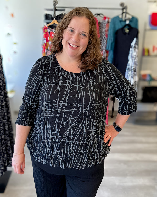 Gizel Top | Black