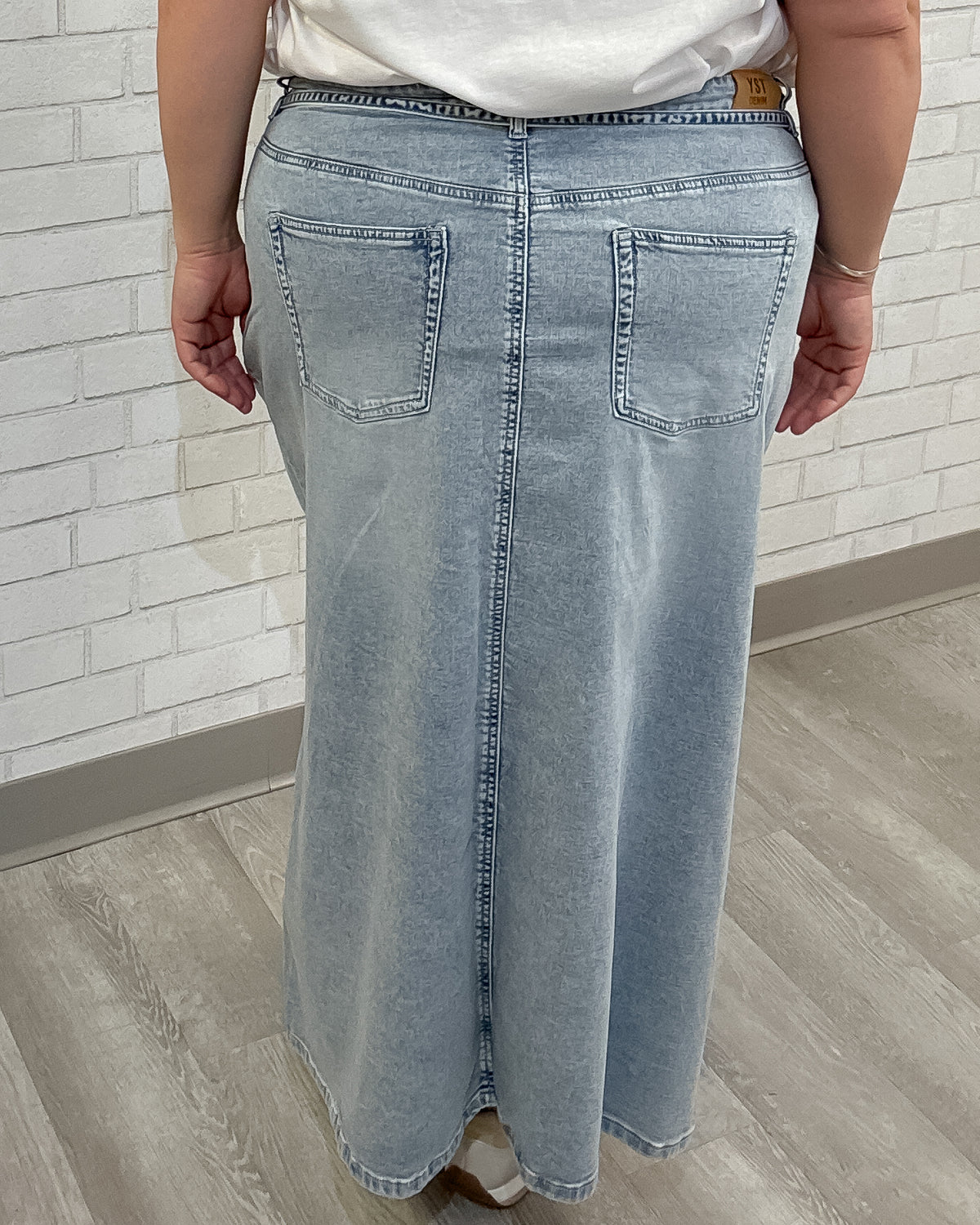 Wiebke Skirt | Beach Blue Denim