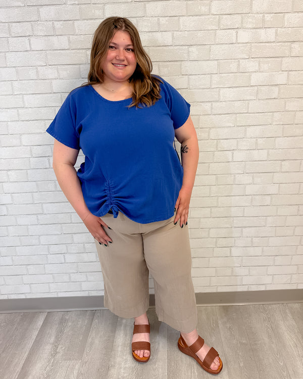 Ana Shirt | Cobalt