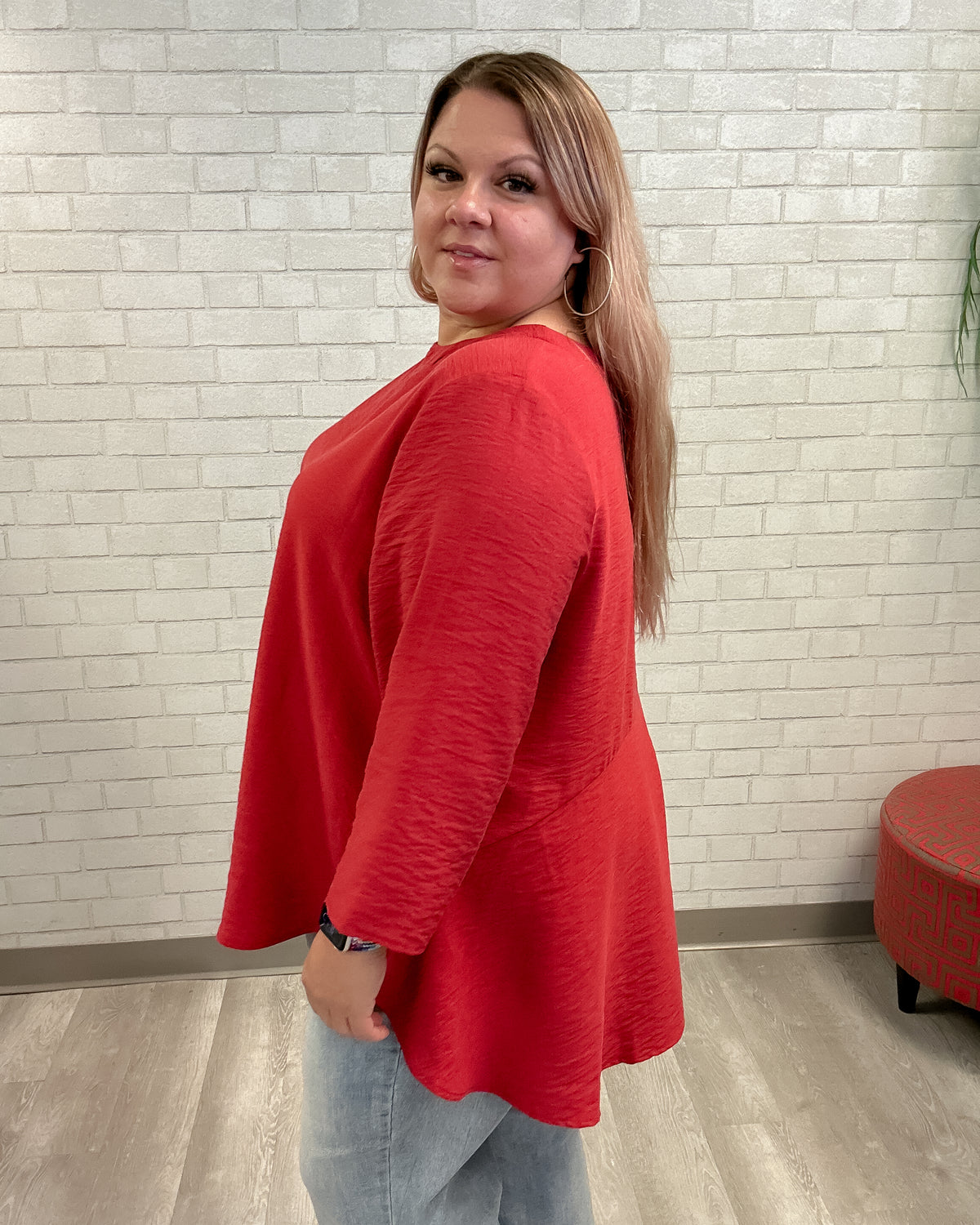 Seabreeze Top | Carnelian