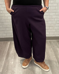 Canopy Pant | Eggplant Seersucker