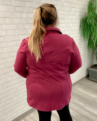 Hometown Jacket | Cranberry